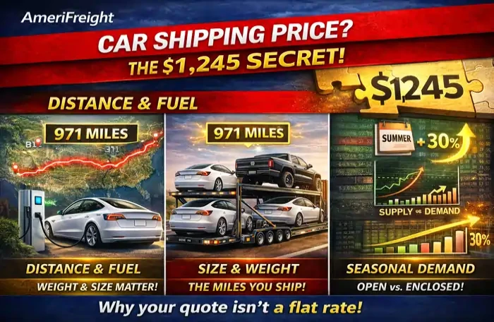 What Factors Affect the Price of Car Shipping